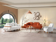 Neo Mustang Chair in Cream - 200-ELIF-NEOM-A183-B