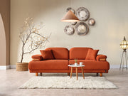 Neo Mustang Convertible Sofa in Cream - 200-ELIF-NEOM-A183-3