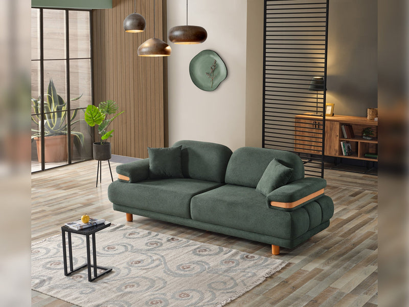 Neo Mustang Convertible Sofa in Cream - 200-ELIF-NEOM-A183-3