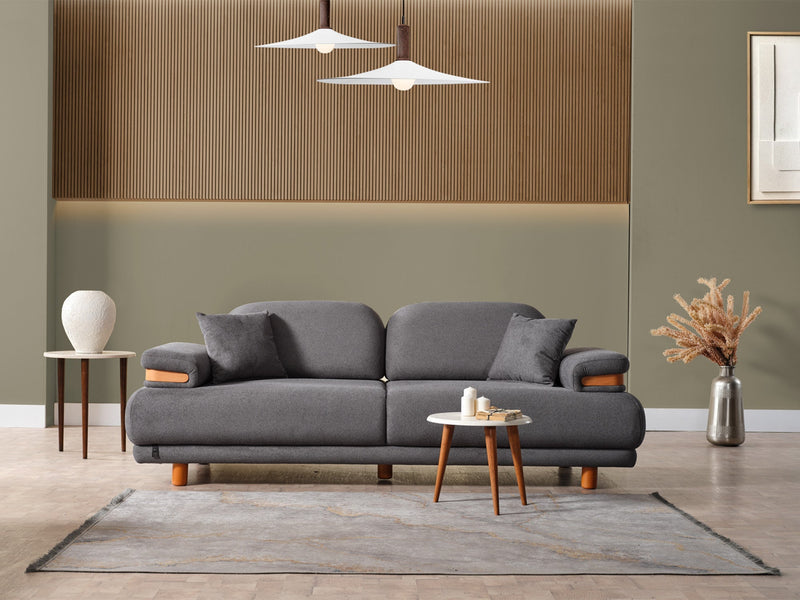 Neo Mustang Convertible Sofa in Cream - 200-ELIF-NEOM-A183-3