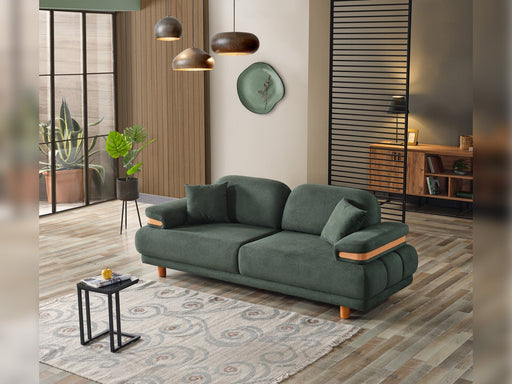 Neo Mustang Convertible Sofa in Green - 200-ELIF-NEOM-A187-3