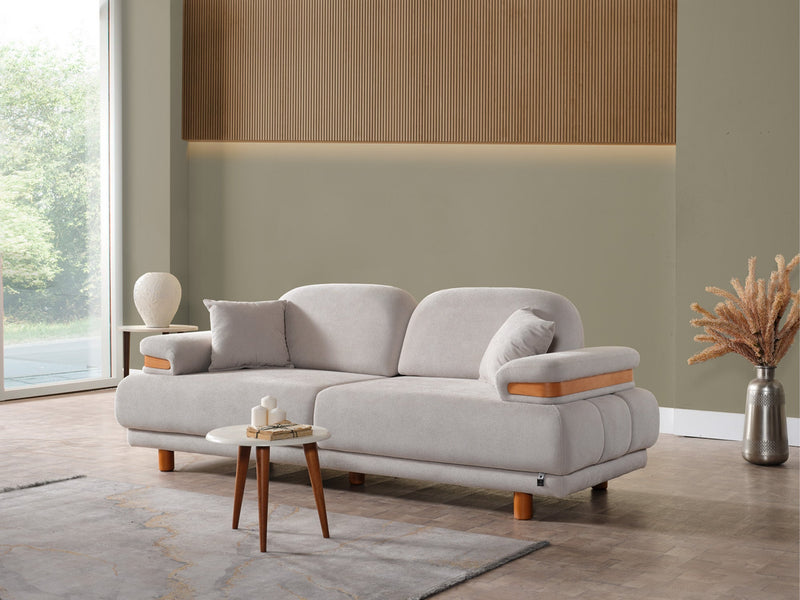 Neo Mustang Convertible Sofa in Green - 200-ELIF-NEOM-A187-3