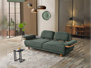Neo Mustang Convertible Sofa in Yellow - 200-ELIF-NEOM-A185-3