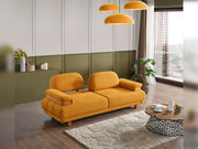 Neo Mustang Convertible Sofa in Yellow - 200-ELIF-NEOM-A185-3