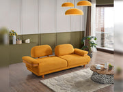 Neo Mustang Convertible Sofa in Yellow - 200-ELIF-NEOM-A185-3
