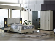 Nero Bedroom (Storage Bed With Headboard & 2 Nightstand ) - Queen - 120-NER-QB-SET