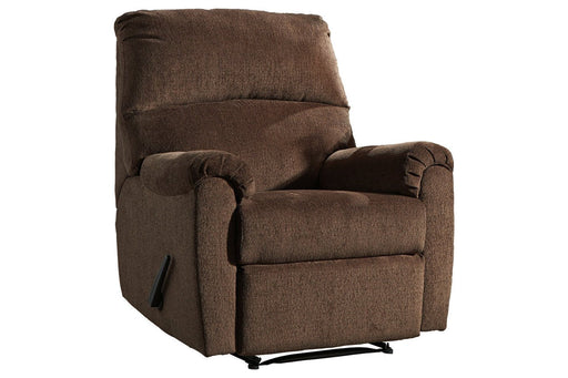Nerviano Chocolate Recliner - DMV FurnitureRecliner