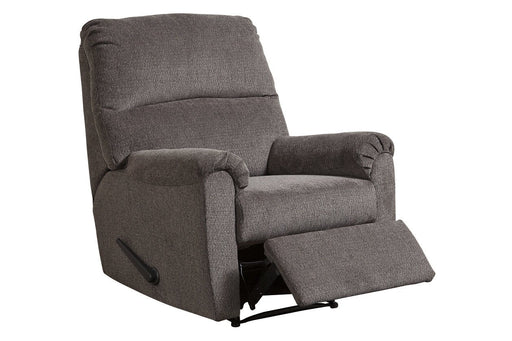 Nerviano Gray Recliner - DMV FurnitureRecliner