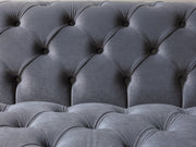 Neva Gray Velvet Double Chaise Sectional - DMV FurnitureSectional