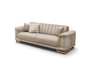 Nevada Convertible Sofa in Beige - 200-ST-NEV-FLORIA07-3