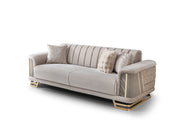 Nevada Convertible Sofa in Beige - 200-ST-NEV-FLORIA07-3