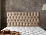 Nevada Storage Bed With Headboard Cream - Twin in Cream - 110-NEV-CREAM-100-SB