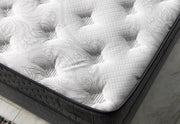 Nevada Storage Bed With Headboard Grey - Queen in Grey - 110-NEV-GREY-150-SB