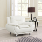 New York White Sofa & Loveseat & Chair - NEW-YORK-WT-SLC