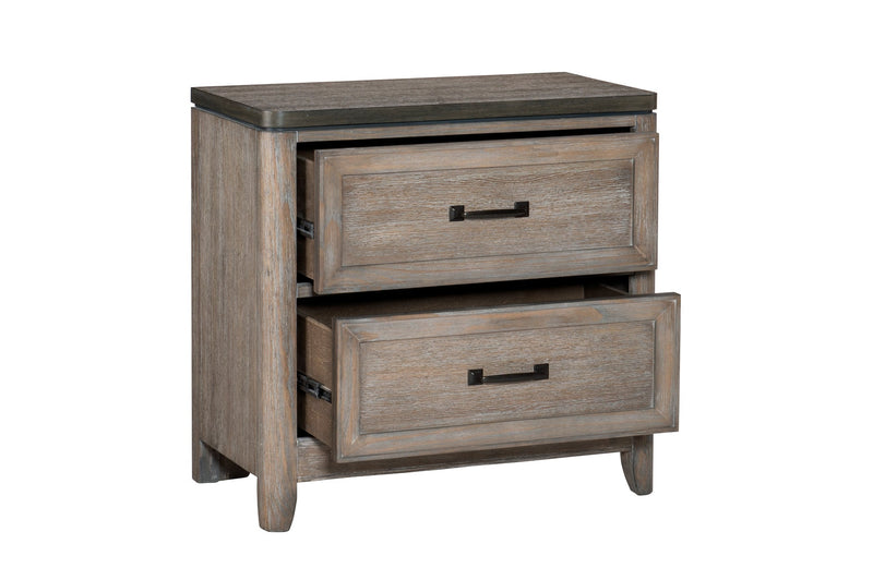 Newell Light Brown Upholstered Panel Bedroom Set - DMV FurnitureBedroom Set