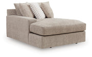 Nexora-Court Burlap Left-Arm Facing Corner Chaise - PC6800816