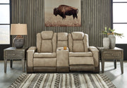 Next - Gen DuraPella Power Reclining Loveseat with Console - DMV FurniturePower Reclining Loveseat
