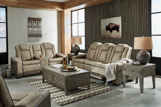 Next - Gen Durapella Sand Power Reclining Living Room Set - DMV FurniturePower Reclining Living Room Set