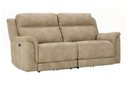 Next - Gen DuraPella Sand Power Reclining Sofa - DMV FurniturePower Reclining Sofa