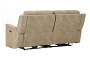 Next - Gen DuraPella Sand Power Reclining Sofa - DMV FurniturePower Reclining Sofa