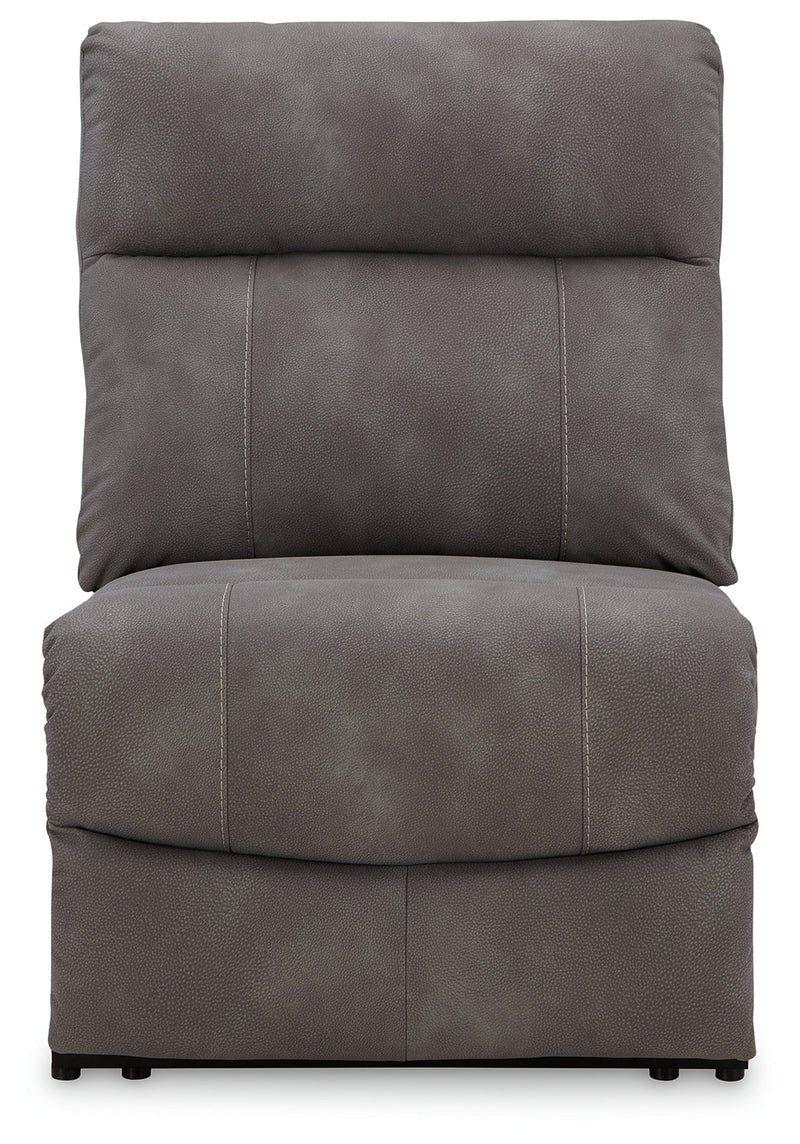 Next-Gen DuraPella Slate Power Armless Recliner - 6100331