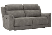 Next-Gen DuraPella Slate Power Reclining Sofa - 5930147 - DMV Furniture