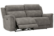 Next-Gen DuraPella Slate Power Reclining Sofa - 5930147 - DMV Furniture