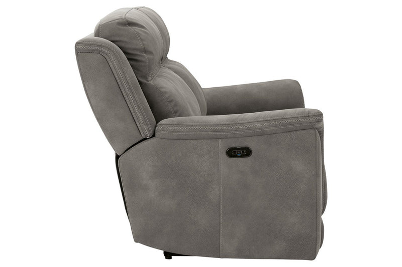 Next-Gen DuraPella Slate Power Reclining Sofa - 5930147 - DMV Furniture