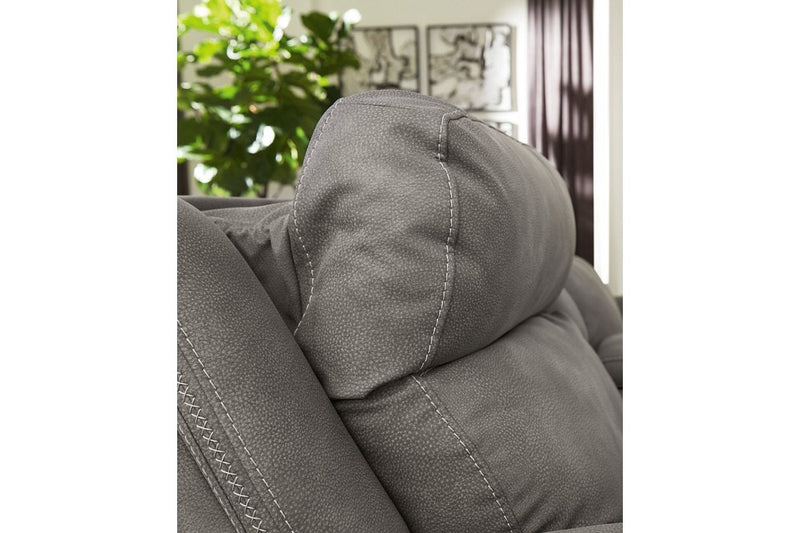Next-Gen DuraPella Slate Power Reclining Sofa - 5930147 - DMV Furniture