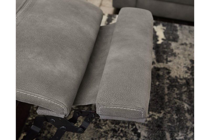 Next-Gen DuraPella Slate Power Reclining Sofa - 5930147 - DMV Furniture