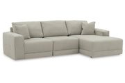 Next - Gen Gaucho Gray 3 - Piece RAF Sectional - DMV FurnitureSectional