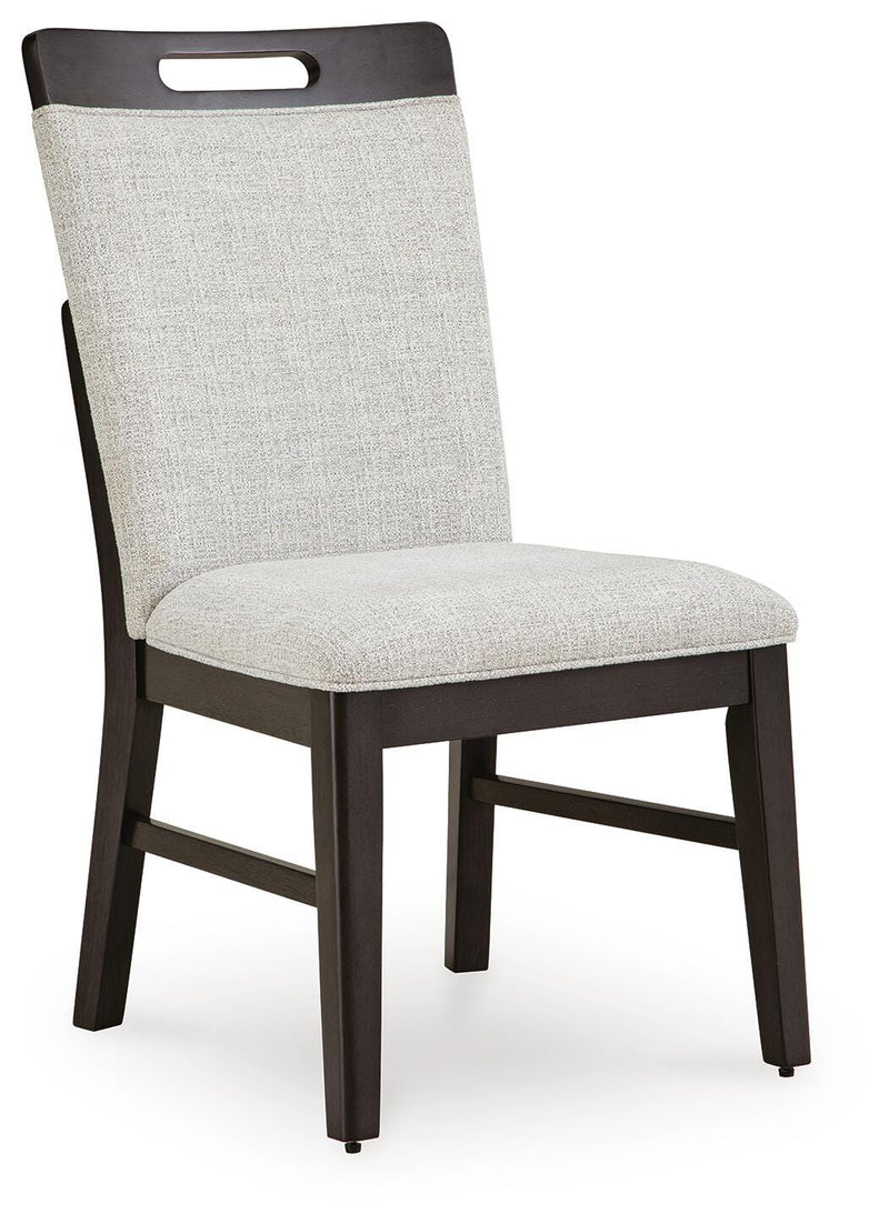 Neymorton Dark Grayish Brown Dining Chair (Set of 2) - D618-01X2