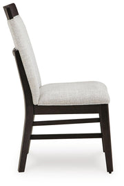 Neymorton Dark Grayish Brown Dining Chair (Set of 2) - D618-01X2