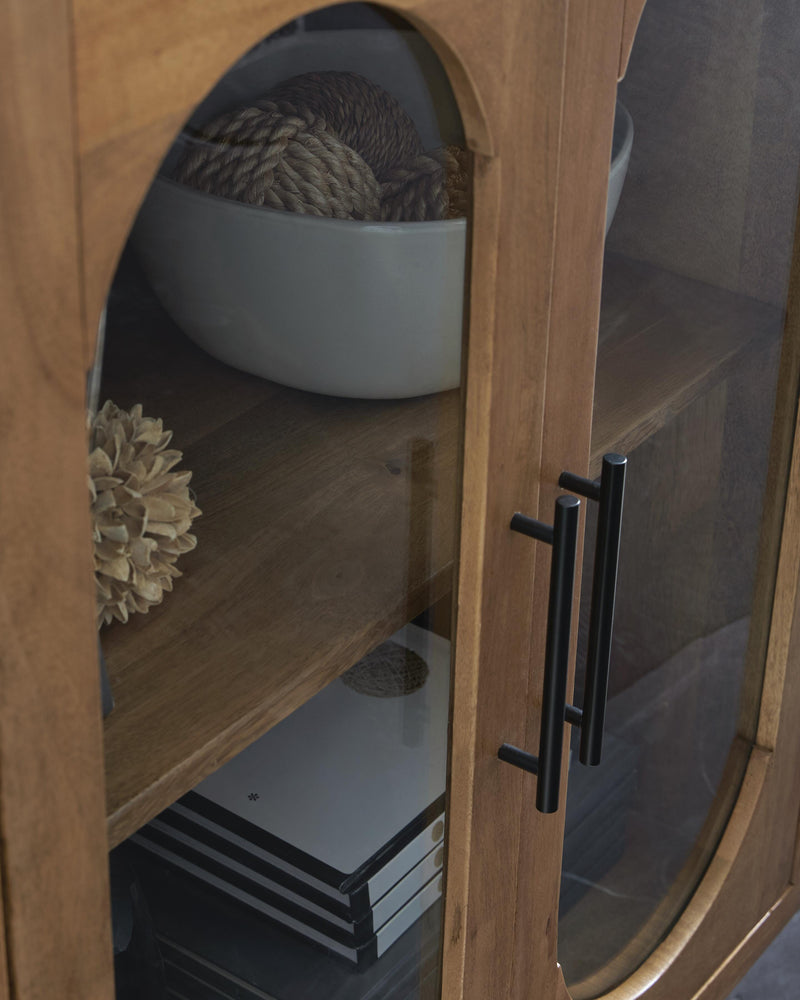 Niall Light Brown Accent Cabinet - A4000707
