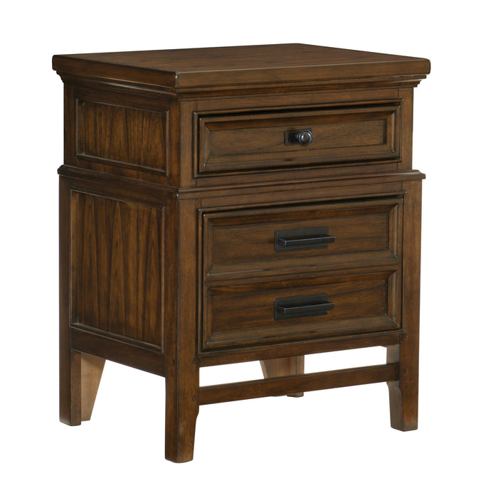 Frazier Park Nightstand In Brown Cherry 1649-4 | Homelegance
