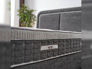 Nihal Storage Bed With Headboard - Queen in Grey - 200-ELIF-NIH-150-EY404-SB