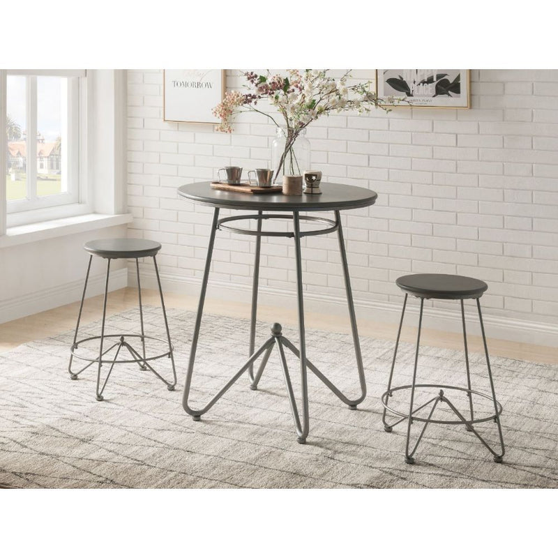 Nimai 3PC Pack Counter Height Table Set - 72445