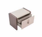 Nirvana Bedroom (Bed & Dresser With Mirror & Bench & Ottoman & 2 Nightstand) - King - 120-NIR-KB-SET-2