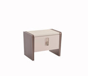 Nirvana Bedroom (Queen Bed & Dresser With Mirror & Ottoman & 2 Nightstand With Back ) - 120-NIR-SET