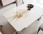Nirvana Diningroom (Consol With Mirror & Dining Table & Dining Chair) - For 8 People - 115-NIR-8-SET