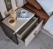Nirvana Nightstand With Back - 120-NIR-NSWM