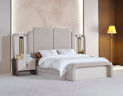 Nirvana Nightstand With Back - 120-NIR-NSWM