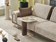 Nirvana Stationary 4 Seat Sofa Beige in Beige - 101-NIR-MED125-4