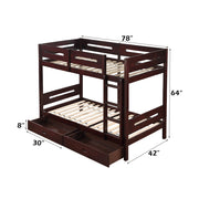 Nissa Twin/Twin Bunk Bed - BD01911