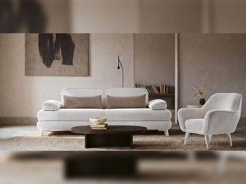 Nita Convertible Sofa in Cream - 200-ELI-NIT-B-025-3