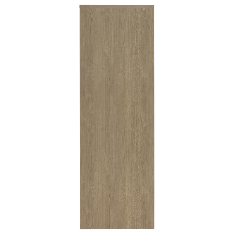 Noble 2-door Bedroom Wardrobe Storage Cabinet Armoire Latte - 950441LOK