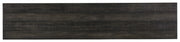 Noorbrook Black XL TV Stand w/Fireplace Option - DMV FurnitureTV Stand