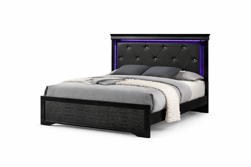 Nora Black Full 4 Piece - NORA-BK-F-4PC