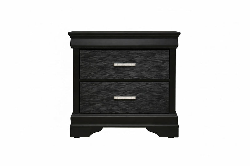 Nora Black Queen 4 Piece - NORA-BK-Q-4PC
