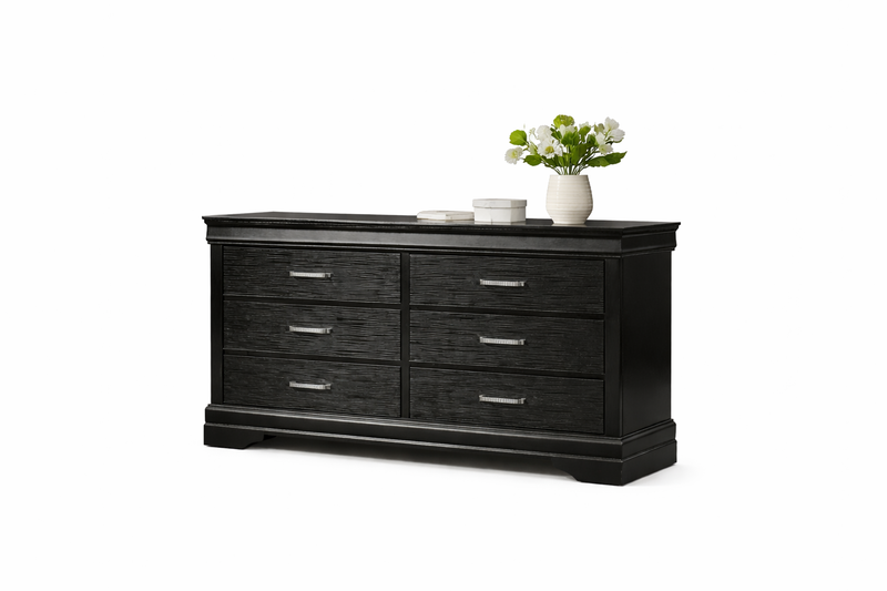 Nora Black Twin 5 Piece - NORA-BK-T-5PC